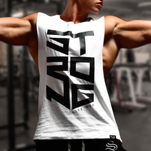 Load image into Gallery viewer, Letter Printed Cotton Sleeveless Vest