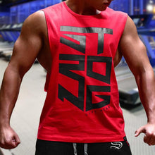 Load image into Gallery viewer, Letter Printed Cotton Sleeveless Vest