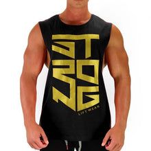 Load image into Gallery viewer, Letter Printed Cotton Sleeveless Vest