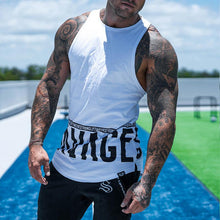 Load image into Gallery viewer, Men's Cotton Letter Printed Sports Sleeveless Vest