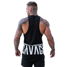 Load image into Gallery viewer, Men's Cotton Letter Printed Sports Sleeveless Vest
