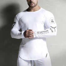 Load image into Gallery viewer, Cotton Running Round Neck Slim Men's Tops