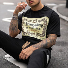 Load image into Gallery viewer, Round Neck Short Sleeve T-Shirt