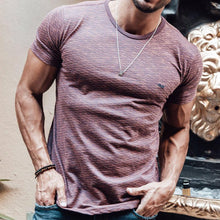 Load image into Gallery viewer, Street Fashion Fitness Short Sleeve