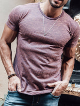 Load image into Gallery viewer, Street Fashion Fitness Short Sleeve