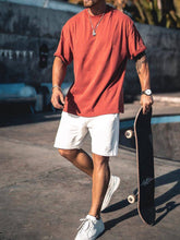 Load image into Gallery viewer, Street Fashion Fitness Short Sleeve