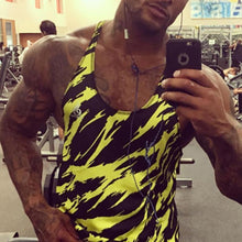 Load image into Gallery viewer, Striped Breathable Sweat Vest Casual