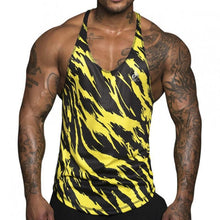 Load image into Gallery viewer, Striped Breathable Sweat Vest Casual