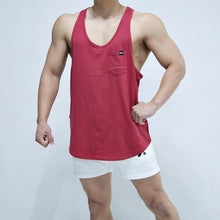 Load image into Gallery viewer, Men's Bottoming Fitness Sleeveless T-Shirt