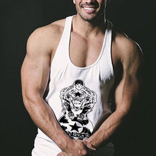 Load image into Gallery viewer, Men's Fitness Vest Pure Cotton