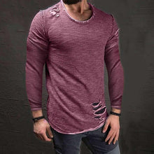 Load image into Gallery viewer, Personalized Slim Pullover Long Sleeve T-Shirt