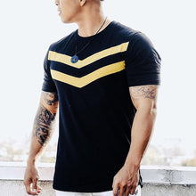 Load image into Gallery viewer, Casual Cotton Round Neck Short Sleeves Men's Tops