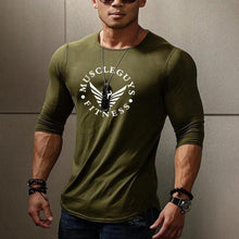 Load image into Gallery viewer, Alphabet Fashion Printed Cotton Men's Tops