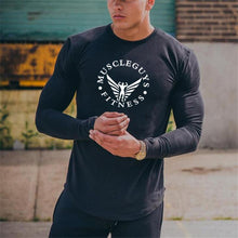 Load image into Gallery viewer, Alphabet Fashion Printed Cotton Men's Tops