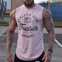 Load image into Gallery viewer, Men's Casual Letter Print Sleeveless T-Shirt