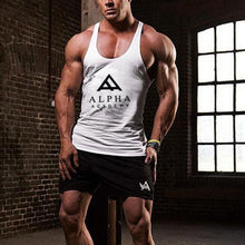 Load image into Gallery viewer, Printed Vest Loose Summer Cotton Men's Tops