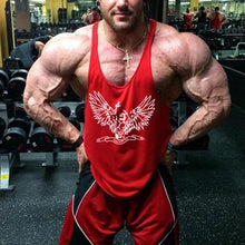 Load image into Gallery viewer, Men's Loose Personality Wings Printed Sports Casual Vest