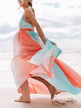 Load image into Gallery viewer, Maternity Sexy V-Neck Halter Maxi Dress