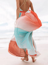 Load image into Gallery viewer, Maternity Sexy V-Neck Halter Maxi Dress