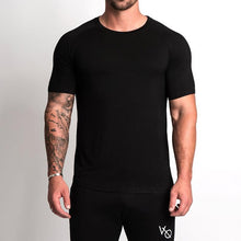 Load image into Gallery viewer, Sports Running Cotton Stretch T-shirt