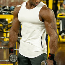Load image into Gallery viewer, Stretch Sleeveless Vest Running Men's Tops