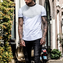 Load image into Gallery viewer, Casual Colouring Round Neck Short Sleeves Men's T-Shirt