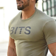 Load image into Gallery viewer, Men's Round Neck Cotton Sports Casual Short-Sleeved T-Shirt