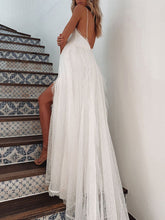 Load image into Gallery viewer, Maternity Sexy Sling Split Evening Dress