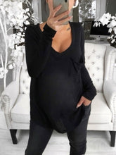 Load image into Gallery viewer, Sexy V-neck Loose Casual T-shirt