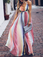 Load image into Gallery viewer, Maternity Cross-Sling Boho Printed Maxi Dress