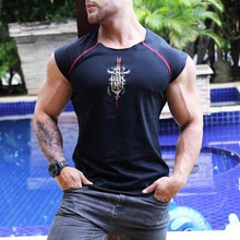 Load image into Gallery viewer, Slim Running Crew Neck Men's Tops