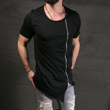 Load image into Gallery viewer, Chest Zipper Hip Hop Men's Tops