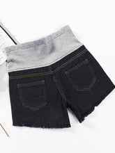 Load image into Gallery viewer, Maternity Fashion Denim Lifting Shorts