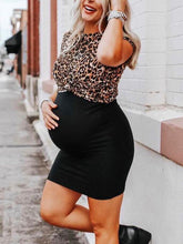 Load image into Gallery viewer, Two-piece Maternity Dress Fashion Casual Skirt Top