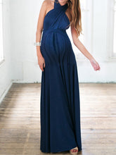 Load image into Gallery viewer, Multi Way Cross Back Maternity Dress