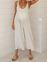 Load image into Gallery viewer, Maternity Jumpsuit With Bow Sling