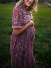 Load image into Gallery viewer, Sexy Long Photography Gown Lace Dress For Pregnant Women
