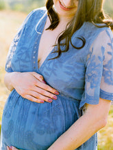 Load image into Gallery viewer, Sexy Long Photography Gown Lace Dress For Pregnant Women
