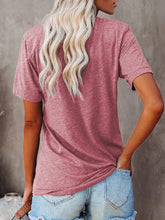 Load image into Gallery viewer, Casual Letter Print Round Neck Maternity Top