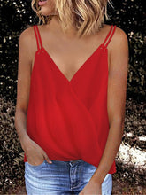 Load image into Gallery viewer, Fashion V-neck Cross Design Maternity Sling Top