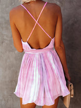 Load image into Gallery viewer, Maternity Wear Tie-dye Sexy Suspender Skirt