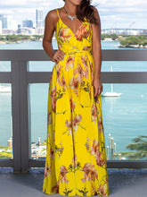 Load image into Gallery viewer, V-neck Printed Maternity Sling Dress