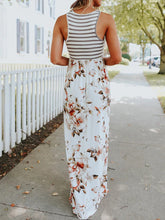 Load image into Gallery viewer, Fake Two Sleeveless Printed Dresses For Pregnant Women