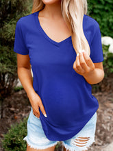 Load image into Gallery viewer, Casual Solid Color Pure Cotton Maternity T-shirt