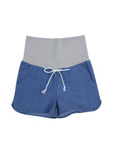 Load image into Gallery viewer, Summer Loose Casual Maternity Denim Shorts
