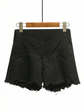 Load image into Gallery viewer, Maternity Wear Fashion Casual Belly Lift Denim Shorts
