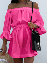 Load image into Gallery viewer, Summer Off-shoulder Fashion Dresses For Pregnant Women