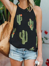 Load image into Gallery viewer, Summer Print Maternity Sleeveless Top