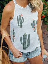 Load image into Gallery viewer, Summer Print Maternity Sleeveless Top