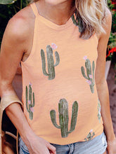 Load image into Gallery viewer, Summer Print Maternity Sleeveless Top